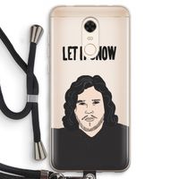 Let It Snow: Xiaomi Redmi 5 Transparant Hoesje met koord