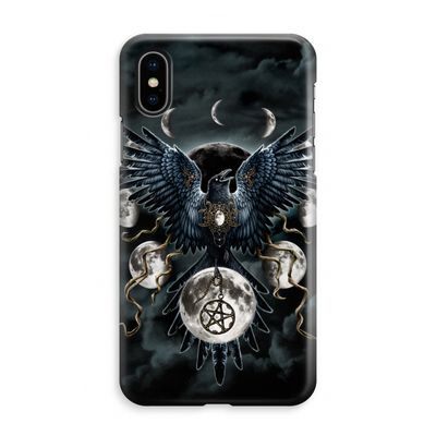 Sinister Wings: iPhone XS Max Volledig Geprint Hoesje