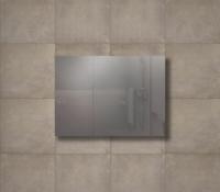 Badkamerspiegel Baseline | 80x70 cm | Rechthoekig  | Aluminium