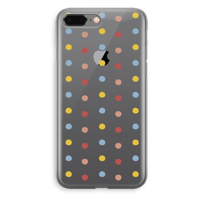 Bollen: iPhone 8 Plus Transparant Hoesje