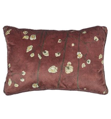 Beddinghouse Van Gogh Museum Plum Blossoms Sierkussen Red (50x50 cm)