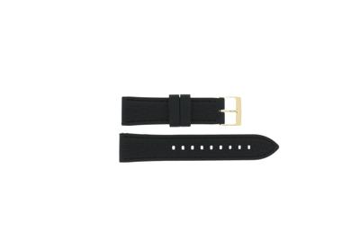 Horlogeband Tommy Hilfiger 679301327 / TH-155-3-29-1099 Rubber Zwart 20mm