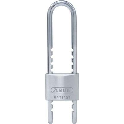 Hangslot - ABUS - 64TI/50HB60-150 B/DFNLI Titalium - Aluminium behuizing - Paracentrische sleutel