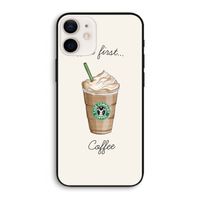 But first coffee: iPhone 12 Biologisch afbreekbaar hoesje