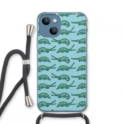 Kroko: iPhone 13 mini Transparant Hoesje met koord