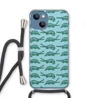 Kroko: iPhone 13 mini Transparant Hoesje met koord