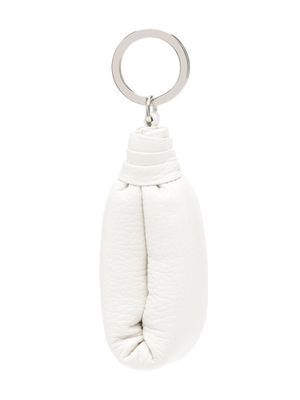 LEMAIRE porte-clés à logo gravé Eagle - Blanc