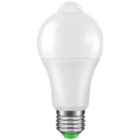 LED Lamp met Bewegingssensor - Brinton Linido - A60 - E27 Fitting - 9W - Helder/Koud Wit 6500K