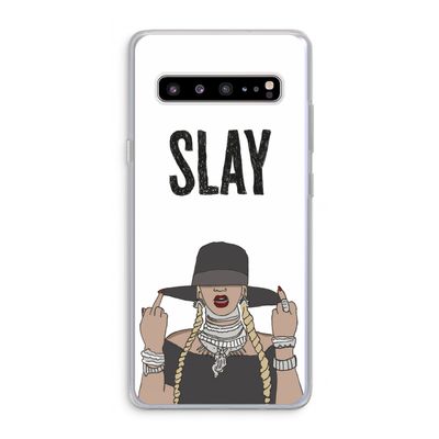 Slay All Day: Samsung Galaxy S10 5G Transparant Hoesje