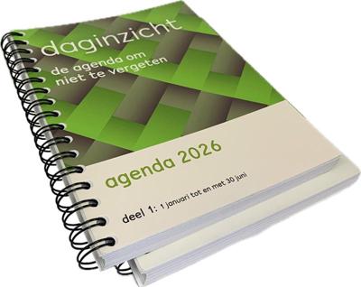 Daginzicht agenda 2026 : de agenda om niet te vergeten (Agenda)