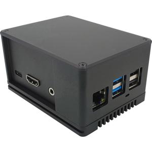 Radxa RockPi_GH_PROHP_SW SBC-behuizing Geschikt voor serie: Rock Pi Zwart