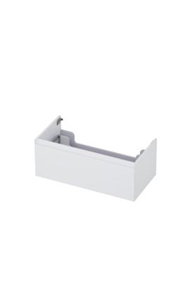Onderkast INK 1 lade greeploos gelakt 45gr 90 cm x 45 cm x 35 cm Hoogglans wit 1240122