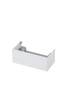 Onderkast INK 1 lade greeploos gelakt 45gr 90 cm x 45 cm x 35 cm Hoogglans wit 1240122