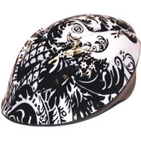 Bike Fun Fietshelm Meisjes 50-56 Cm Polycarbonaat Zwart/wit - thumbnail
