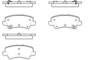 Kavo Parts Remblok KBP4581