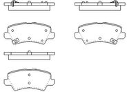 Kavo Parts Remblok KBP4581