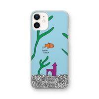 Aquarium: iPhone 12 Transparant Hoesje