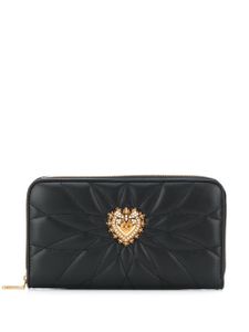 Dolce & Gabbana Devotion zipped wallet - Noir