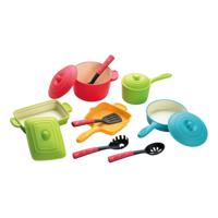 Play pannen en keukenaccessoires modern speelset, 13dlg. Play pannen en keukenaccessoires modern speelset, 13dlg.