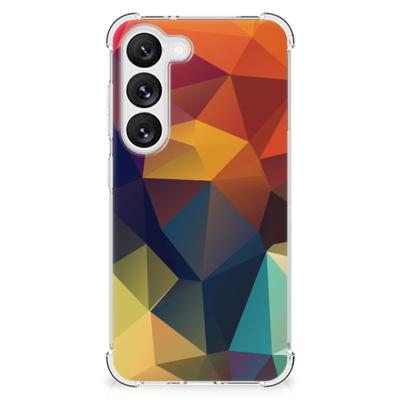 Samsung Galaxy S23 Shockproof Case Polygon Color Samsung Galaxy S23 Shockproof Case Polygon Color