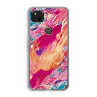 Pastel Echoes: Google Pixel 4a Transparant Hoesje Pastel Echoes: Google Pixel 4a Transparant Hoesje