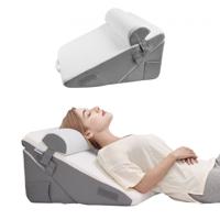 VEVOR Orthopedisch Bed Wigkussen Wigkussen 3-delige Set Rugkussen Bed