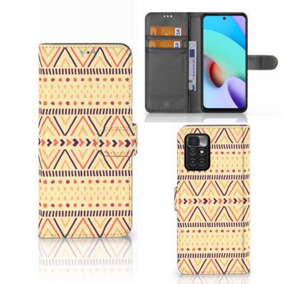 Xiaomi Redmi 10 | Telefoon Hoesje | Aztec Yellow
