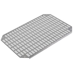 Fibox Mounting plate perforated (250x150x2mm-26x11mm) Galvanized steel, 200x300x150 Montageplaat Geperforeerd Staal Verzinkt 1 stuk(s)