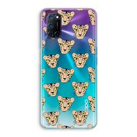 Tijger: Oppo A72 Transparant Hoesje