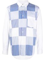 Comme des Garçons Homme Deux chemise à rayures - Blanc Comme des Garçons Homme Deux chemise à rayures - Blanc