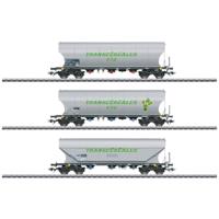 Märklin 46346 H0 3-delige set graansilo-wagons Uagps van de SNCF