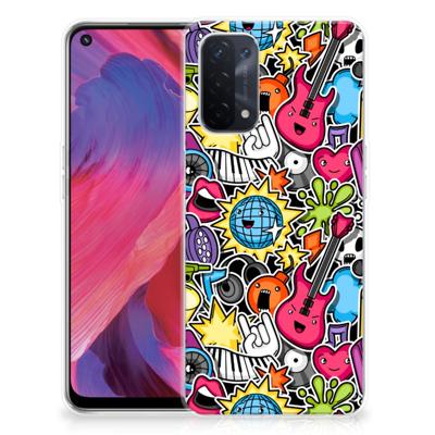 OPPO A93 5G | Sillicone Back Cover | Punk Rock