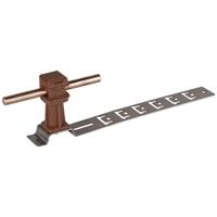 DEHN DLH US 8 H36 L205 BR V2A Dakgeleiderhouder 1 stuk(s)