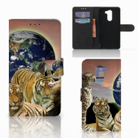 Huawei Honor 6X Telefoonhoesje met Pasjes Roofdieren - thumbnail