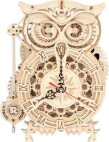 Robotime Mechanische Uilklok bouwpakket Volwassenen DIY Miniatuur Knutselen