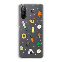 Happy bento friends: Sony Xperia 10 III Transparant Hoesje