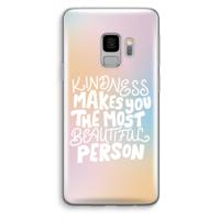 The prettiest: Samsung Galaxy S9 Transparant Hoesje