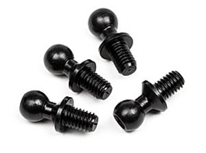 Ball stud 4.3x9mm (2mm socket/4pcs)