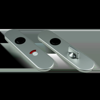 AMI Kortschild Wc 177/1 8*63 Klik F-1 - 210266