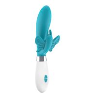 Alexios - Ultra Soft Silicone - 10 Speeds - Turqiose