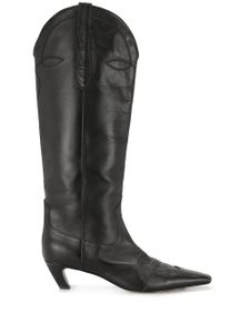 KHAITE bottes The Dallas - Noir