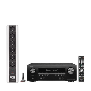 Doubledeal: Denon Avr-s750H 7.2 receiver + Supra MD06/SP stekkerdoos