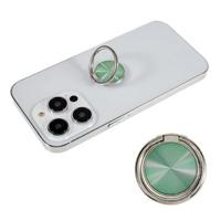 Ring Telefoonhouder CD Aders Beugel Standaard Universele Metalen Smartphone Grip - Lichtgroen