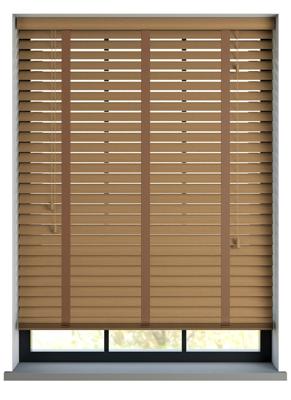 Sunwood PVC jaloezie met ladderband - Eiken