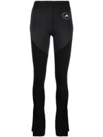 adidas by Stella McCartney legging taille-haute à logo imprimé - Noir