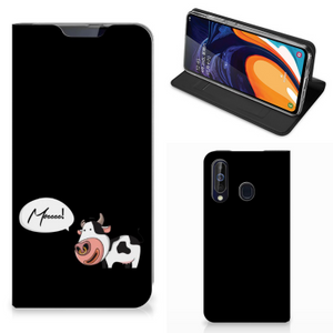 Samsung Galaxy A60 Magnet Case Cow