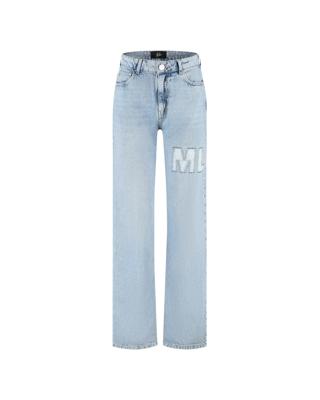 Malelions Ripped Jeans Dames Lichtblauw - Maat S - Kleur: Lichtblauw | Soccerfanshop