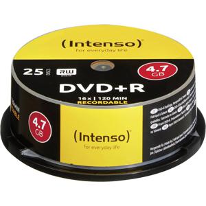 Intenso 4111154 DVD+R disc 4.7 GB 25 stuk(s) Spindel