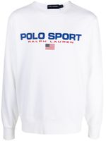 Polo Ralph Lauren sweat à logo imprimé - Blanc - thumbnail