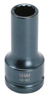 Dop 3/4", 12-kant *kracht* 19mm 3499019